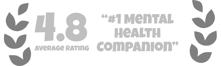 5.0 average rating — Best mental health app